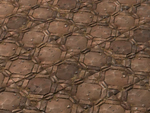 Stylized tile material CG Textures