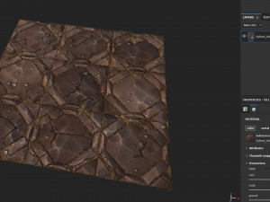 Stylized tile material CG Textures