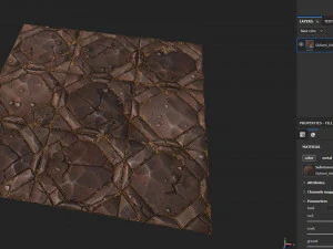 Stylized tile material CG Textures