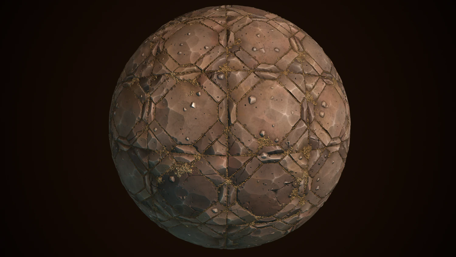 Stylized tile material CG Textures .c4d .max .obj .3ds .fbx .stl .blend 
