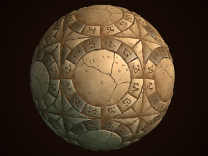 Stylized floor material CG Текстуры