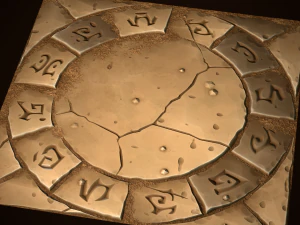 Stylized floor material CG Textures