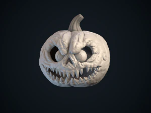 Stylized pumpkin 3D Model