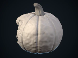 Stylized pumpkin 3D Model