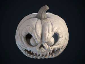 Stylized pumpkin 3D Model