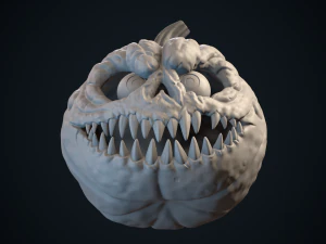 Stylized pumpkin 3D Model