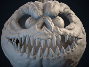 Stylized pumpkin 3D Model