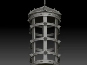 Stilisierte Zelle 3D Modell