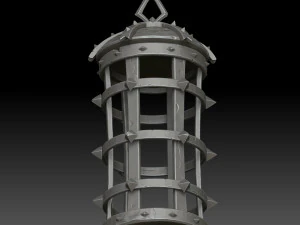 Stilisierte Zelle 3D Modell