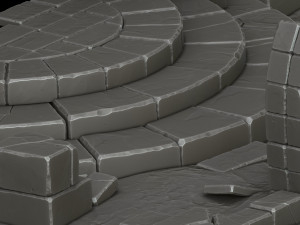 Stylized ruins 3D 모델