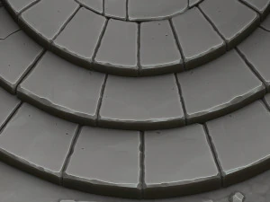 Stylized ruins 3D Model
