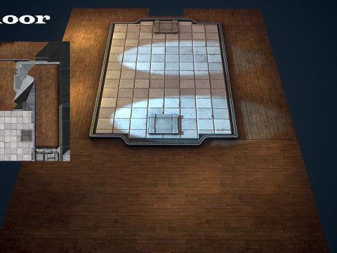 Stylized tavern 3D 모델