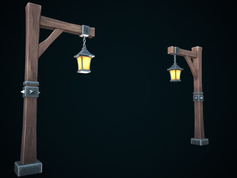 Stylized gate Modello 3D