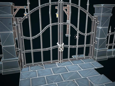 Stilize kapı 3D Model