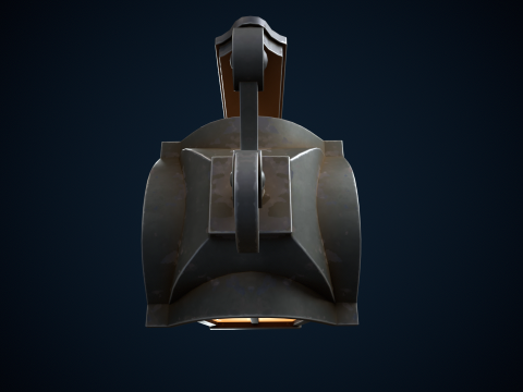Stylized street light 3D 模型