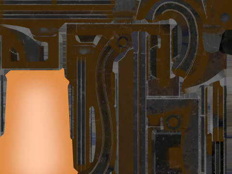 Stylized street light 3D 模型