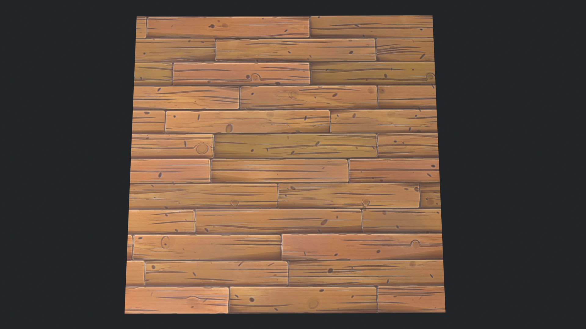 Stylized Wood floor 3D Model .c4d .max .obj .3ds .fbx .stl .blend 