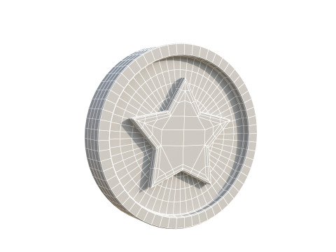 Star coin 3D 모델