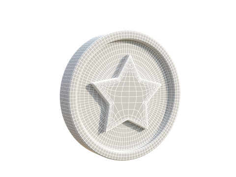 Star coin 3D 모델
