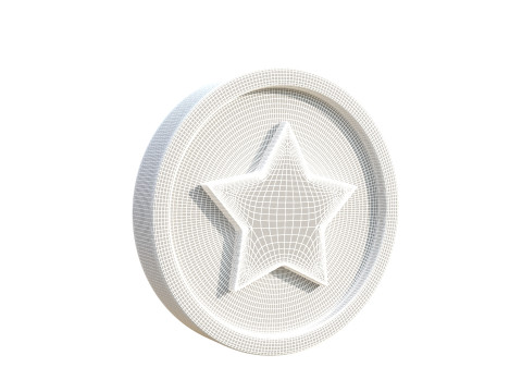 Star coin 3D 모델