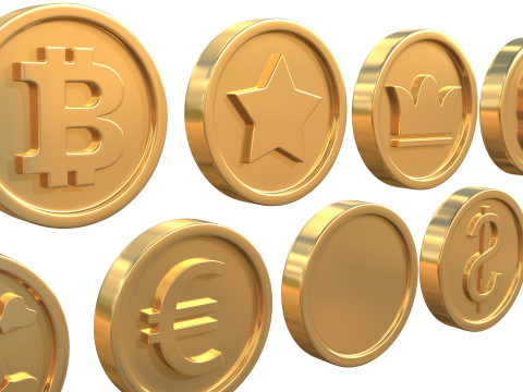 Coins Modelo 3D