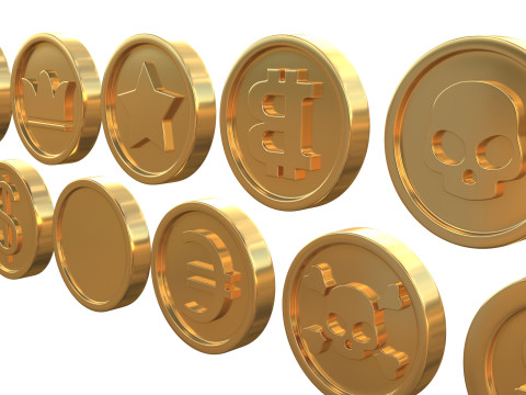 Coins Modelo 3D