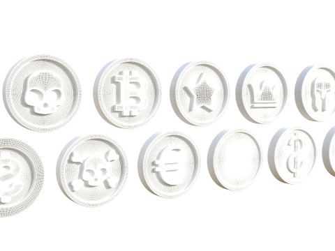 Coins Modelo 3D