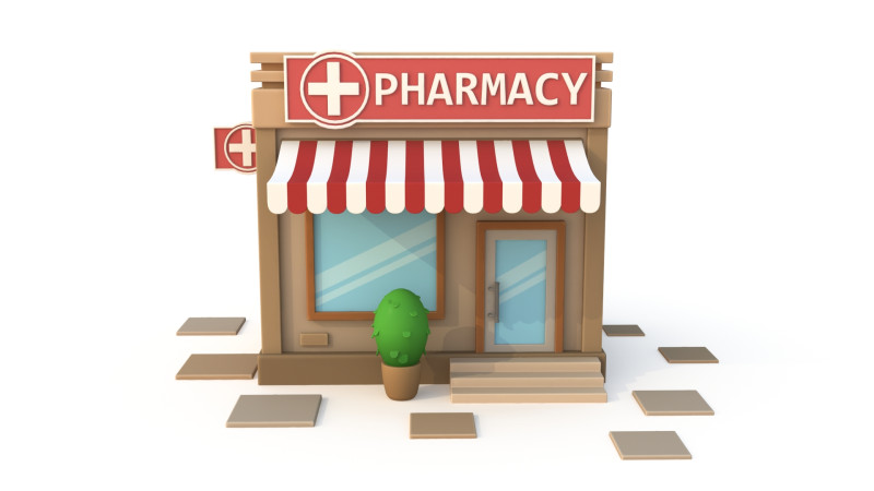 Cartoon building 3D Model .c4d .max .obj .3ds .fbx .stl .blend 