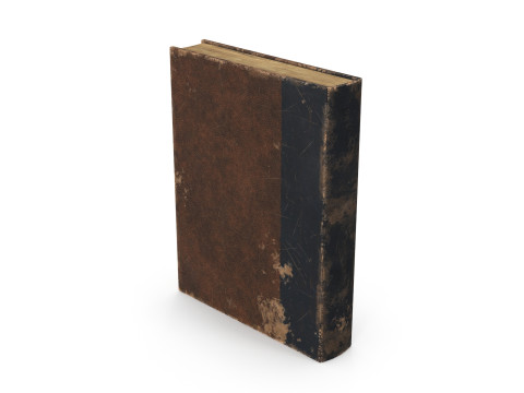 Old book 3D-Modell