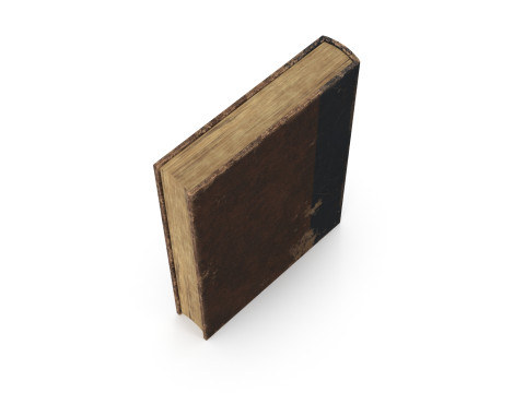 Old book 3D-Modell