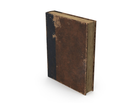 Old book 3D-Modell
