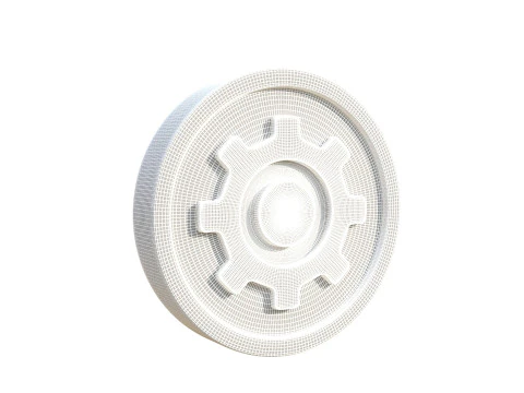 Gear coin 3D Model