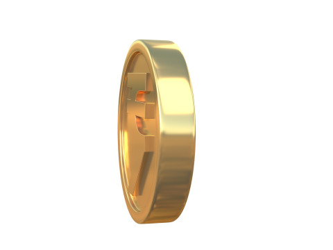 Rupee coin 3D Model