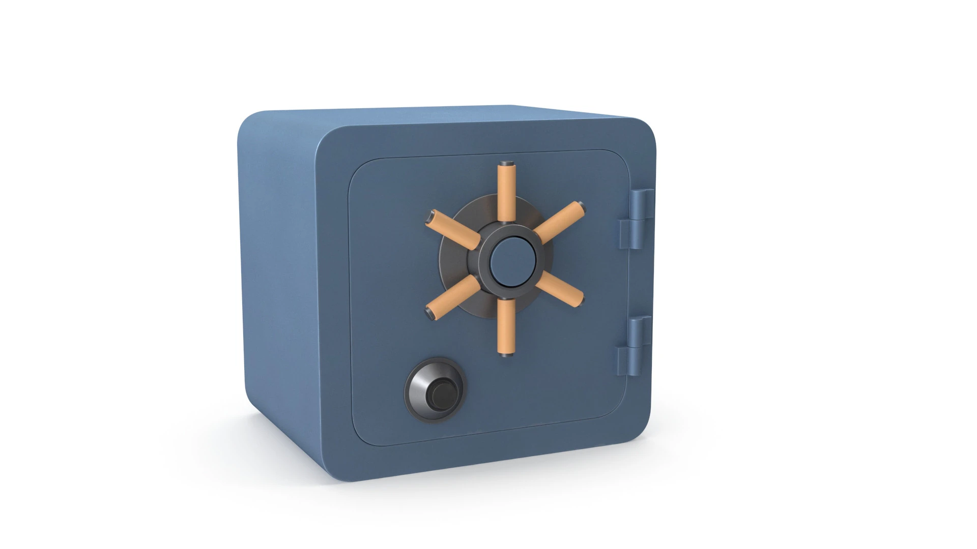 Safe 3D Model .c4d .max .obj .3ds .fbx .stl .blend 