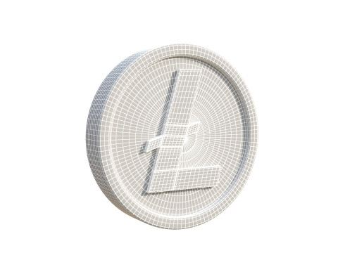 Litecoin Model 3D