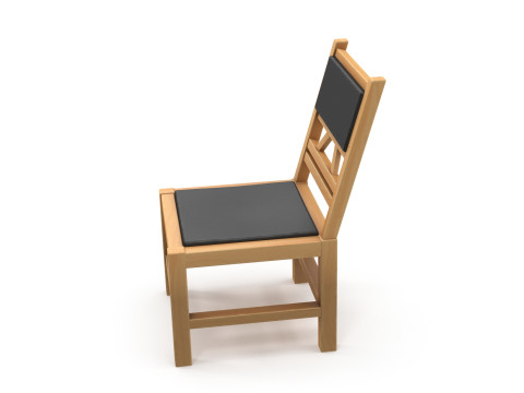 Stylized chair Model 3D