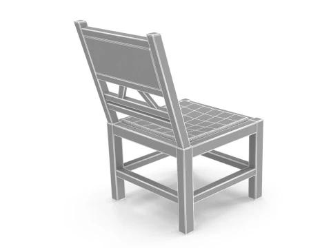 Stylized chair 3D Model