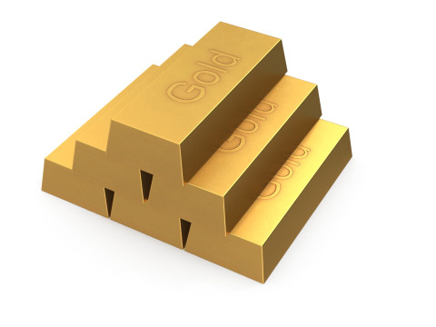 Gold bar 3D 모델