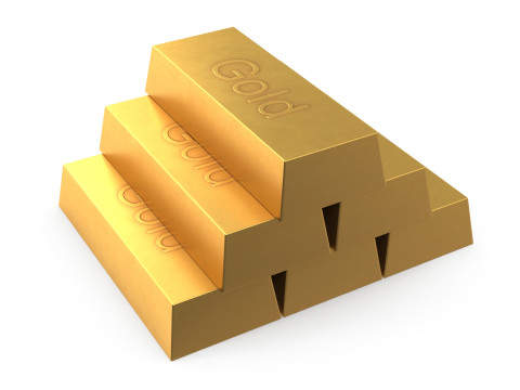 Gold bar 3D 모델