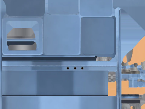 Safe and money 3D Model