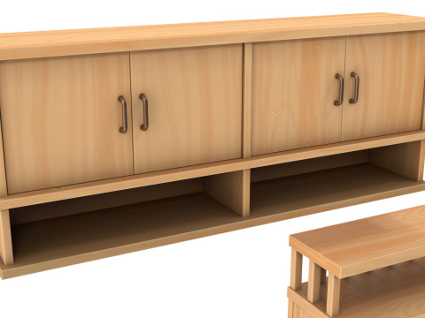 Stylized furniture pack 3Dモデル
