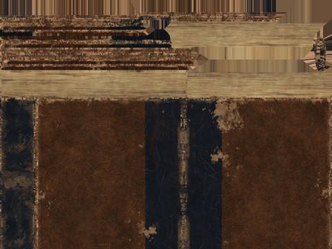 Old books 3D Model