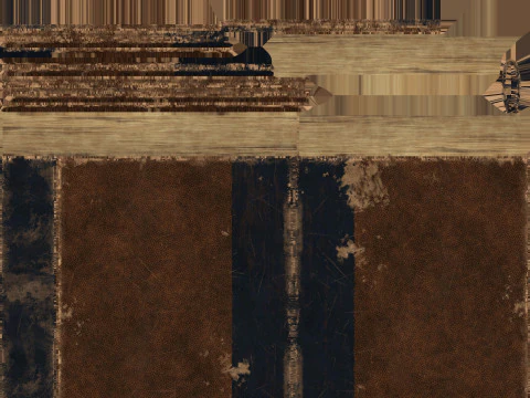 오래된 책 3D 모델