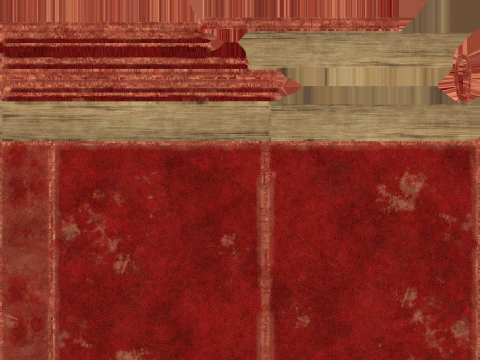 오래된 책 3D 모델