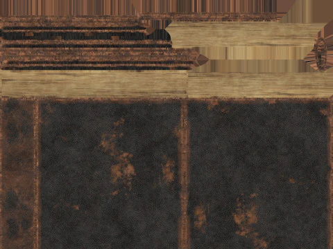 오래된 책 3D 모델