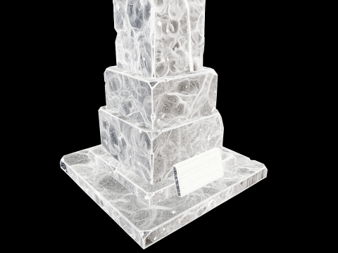 Stylized pulpit with book 3D 模型