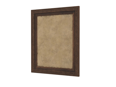 Picture frame wood 3D Model