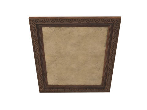 Picture frame wood Modelo 3D