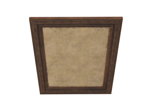 Picture frame wood 3D Model