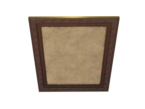 Picture frame metal 3D Model